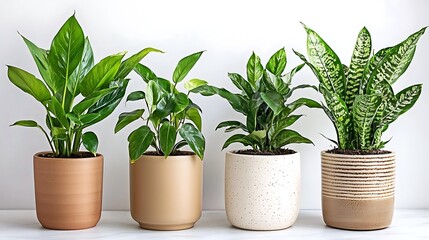 Enhance your home decor with beautiful indoor plants for a fresh and lively ambiance
