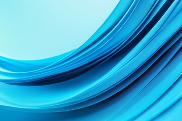Blue Wavy Fabric Texture Background