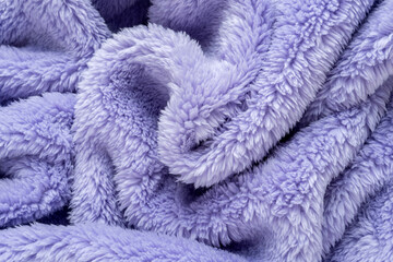 Autumn and winter long polar fleece fabric © Lili.Q