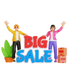 Cyber Monday 3D Icon