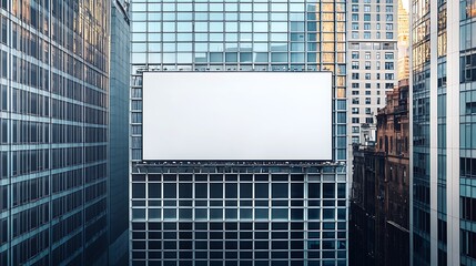 Obraz premium Empty Subway Station With Billboard