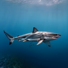 Fototapeta premium Beautiful sea and beautiful fishes like a world made up of the most beautiful fishes and coral reefs in the ocean.