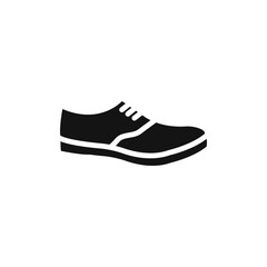 Sneaker icon Flat simple outline set