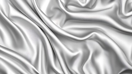 Fototapeta premium Plain soft silver gray background with a subtle shine