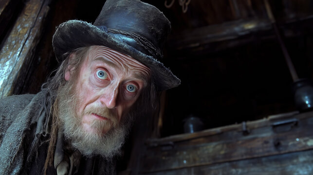 Fagin a fictional character from the 1838 victorian novel Oliver Twist by English novelist Charles dickens