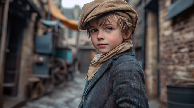 Oliver Twist a fictional character from the 1838 victorian novel Oliver Twist by English novelist Charles dickens