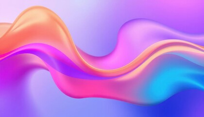 Naklejka premium a colorful abstract background with a wavy design