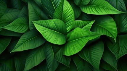  Lush Green Leaves