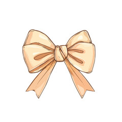 Simple flat 2D icon bow isolated on transparent background, vector, flat design, animation design, vector, flat design, animation design, simple flat 2D icon, minimalist design, clipart