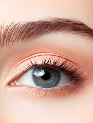 Obraz premium Elegant High-Fashion Beauty Portraits with Radiant Skin, Glamorous Makeup, and Luxurious Skincare Glow.