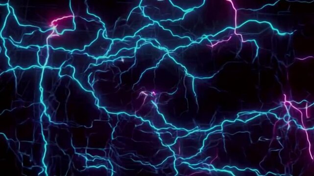 lightning in the dark