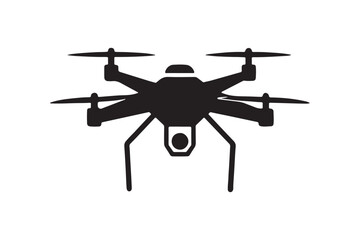 Drone silhouette  vector bundle illustration, Drone silhouette