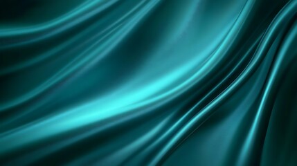 Fototapeta premium Texture of dark teal background with smooth brushed effect