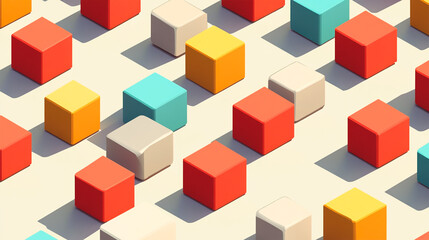 Obraz premium 3d render, abstract background with geometric shapes and sunlight rays. Modern minimal showcase scene with golden square frame and empty podium for product presentation