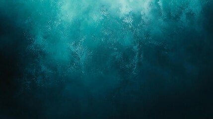 Obraz premium Rich teal and turquoise gradient texture for serene and calm backgrounds