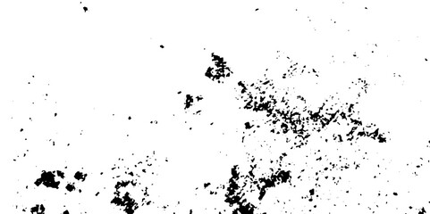 Dirt messy splash overlay and Black and white Dust overlay distress grungy effect paint. Black and white grunge seamless texture. Dust and scratches grain texture on white and black background.