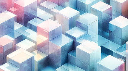 Naklejka premium Holographic background with glass shards. Rainbow reflexes in pink and purple color. Abstract trendy pattern. Texture with magical effect.