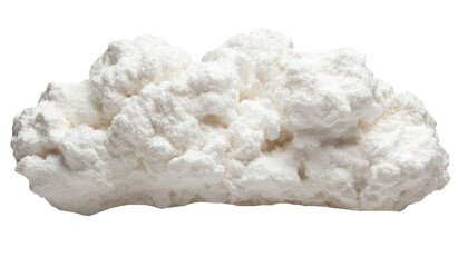 A white cloud, PNG transparent background