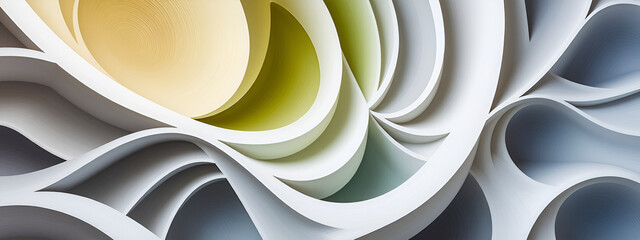 illustrazione sfondo con elementi astratti a tema geometrico surreale