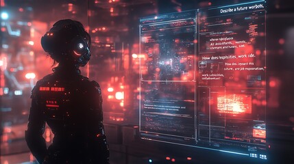 Robots and humans collaborating in the workplace