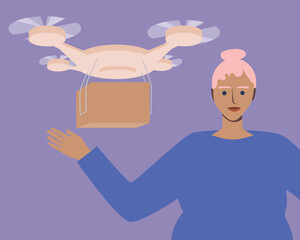 Women together as unity, perfect imperfection concept for international women's day, flat vector stock illustration with feminists for March 8