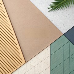 minimalist modern geometric background