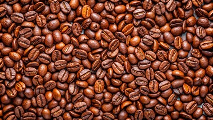 Roasted Coffee Beans Macro Photography, Coffee, Beans, Drink