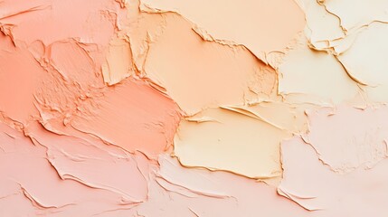 Naklejka premium Light peach and cream gradient for warm background art