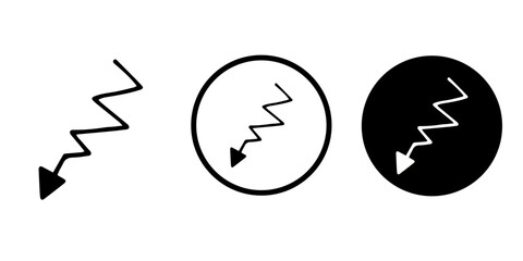 Arrows vectors icon set
