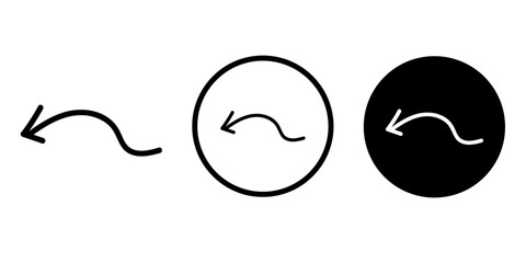 Arrows vectors icon set
