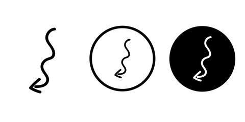 Arrows vectors icon set
