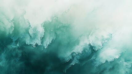 Soft green watercolor wash with smooth texture, perfect for backgrounds