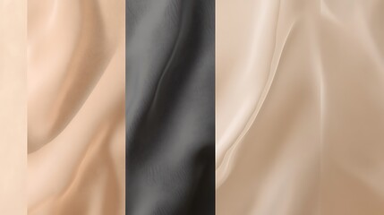 Obraz premium Light brown and gray gradient for neutral background textures