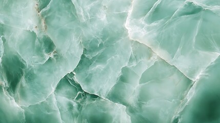 Obraz premium Light emerald green background with a smooth, polished look