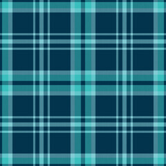 Plaid seamless pattern. Check fabric texture. Vector textile print.