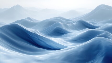 Gently blurred image of a mental health awareness banner waving softly in the breeze, soft and dreamy effect, World Mental Health Day