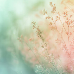 Naklejka premium Soft-focus background with gentle blurred textures