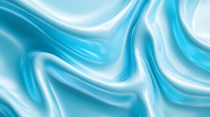 Obraz premium Light turquoise blue background with a soft gradient
