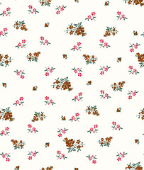 Abstract flower blooming design. Pattern with floral seamless pattern.
