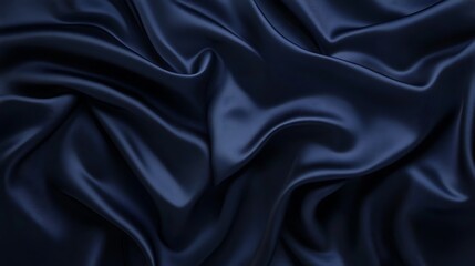 Obraz premium Solid midnight navy blue background with a sleek finish