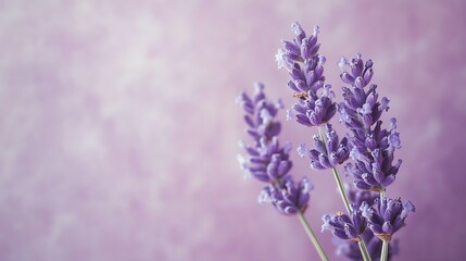 Obraz premium Soft lavender background with a gentle fabric-like texture