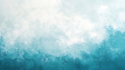 Light teal background with a gentle, pastel-like finish