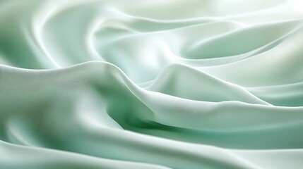 Fototapeta premium Light seafoam green background with a soft, smooth texture