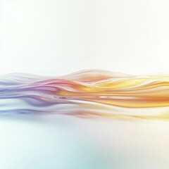 Abstract background with colorful wavy lines.