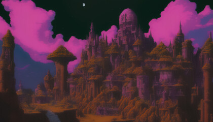 Color Denoised | JPG Artifact Free | Sweet As Hell Designs' Signature Textures | One-Of-A-Kind Color Blended | Fantasy Art Key Frame | Animation Ready