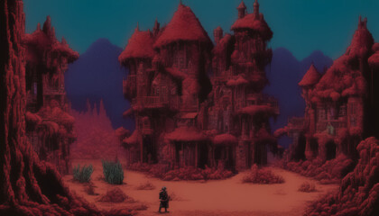 Color Denoised | JPG Artifact Free | Sweet As Hell Designs' Signature Textures | One-Of-A-Kind Color Blended | Fantasy Art Key Frame | Animation Ready