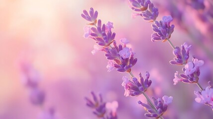 Obraz premium Soft pinkish lavender background with a pastel appearance