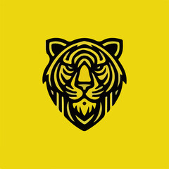tiger head mascot