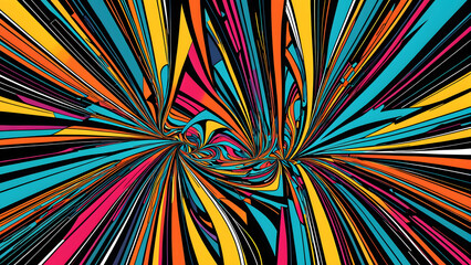 Fractal-inspired patterns with metallic colors, futuristic abstract, geometric complexity.
