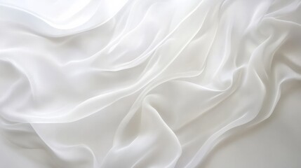 3d wavy abstract white background